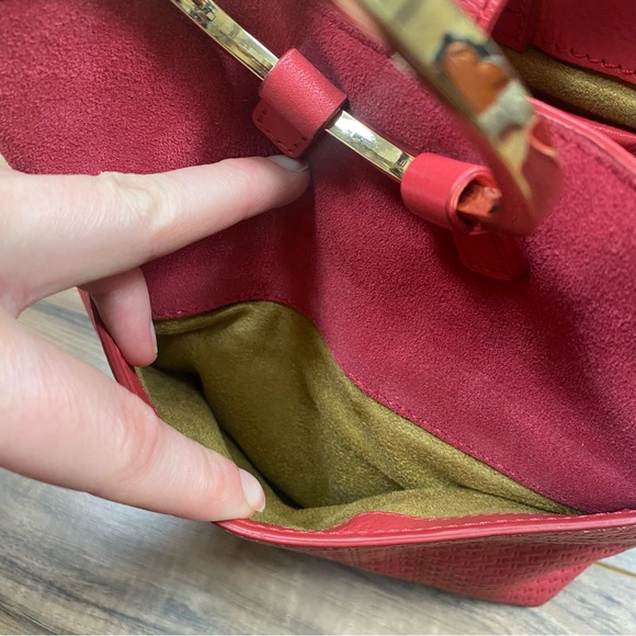 Halston Crossbody‎ Weave Purse - Picture 9 of 15